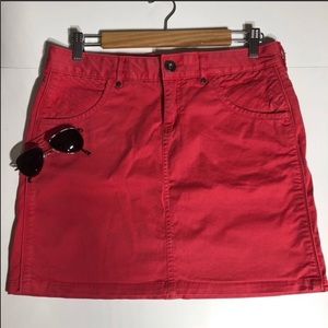 Athleta Watermelon Kaleidoscope Cargo Skirt